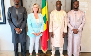Accès à la justice : Me Moussa Sarr veut renforcer la collaboration avec Avocats sans frontières Canada
