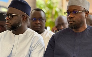 Dakar : Sonko, accompagné d’une forte délégation de Pastef, présente ses condoléances à la famille de Mody Niang