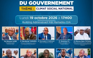 🔴Direct : Point de presse du gouvernement sur le climat social national