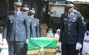 Décès de l’ancien DSP : la Police nationale dit adieu au Contrôleur général Abdoulaye Diop