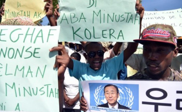 L’ONU admet avoir joué un rôle dans l'irruption du choléra en Haïti