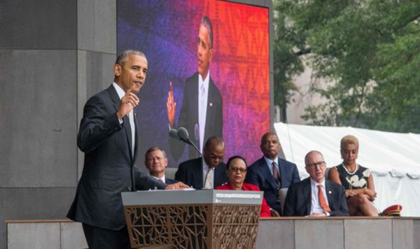 Etats-Unis : Barack Obama inaugure le musée national afro-américain