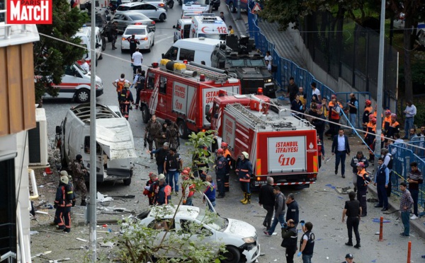 Istanbul : au moins 10 blessés dans une explosion, une femme arrêtée