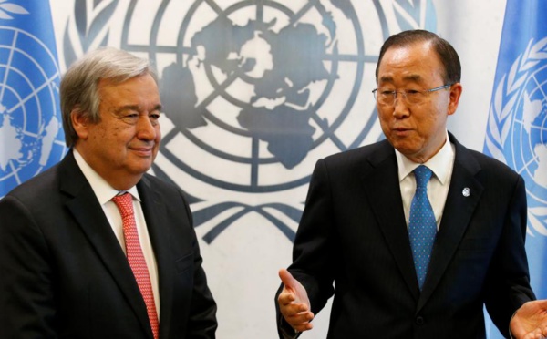 Antonio Guterres officiellement désigné à la tête des Nations unies