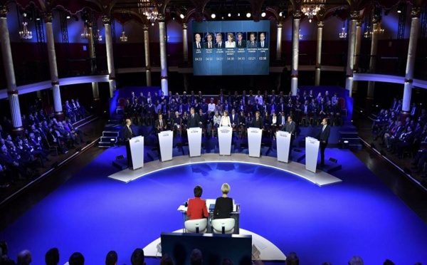 France-primaire de la droite et du centre: un deuxième débat franc entre les candidats