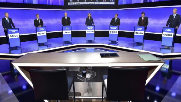 Primaire de droite à la présidentielle française: un dernier débat très confus