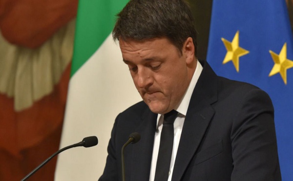 Italie: Matteo Renzi annonce qu'il démissionnera à 18 heures