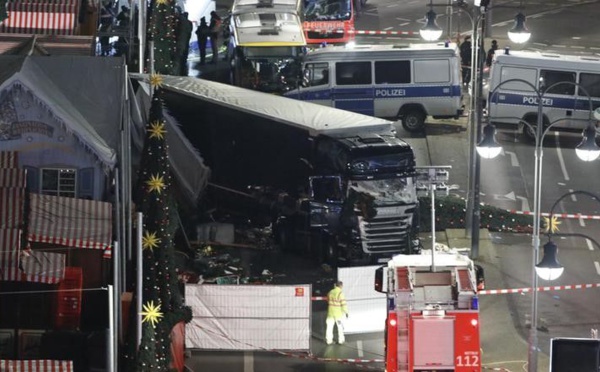Camion fou à Berlin : 12 morts et 48 blessés