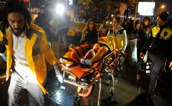 Attaque d’une discothèque à Istanbul en Turquie: au moins 39 morts et 69 blessés