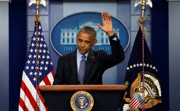 Sur le départ, Barack Obama "pense que ça va aller"