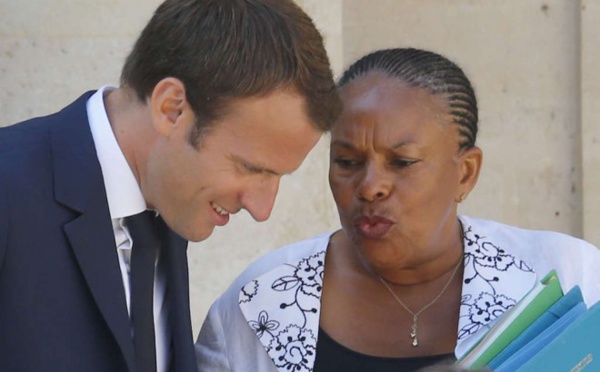 Taubira flingue Macron, "pur produit du système"