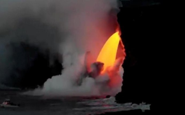 Une éruption volcanique réchauffe le Pacifique