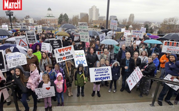Dans l'Utah, une manifestation pour la polygamie