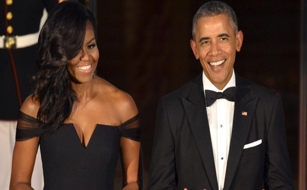 Etats-Unis: un contrat d'édition en or pour le couple Obama