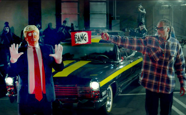 Tollé aux USA: Snoop Dogg tue Donald Trump dans son clip