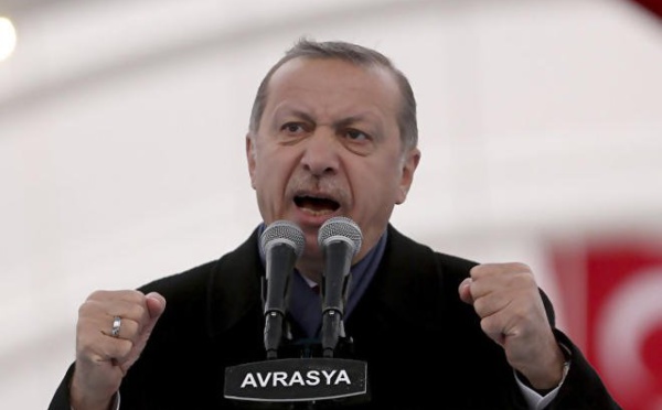 Pour Erdogan, l'UE «rouvrirait les chambres à gaz si elle en avait la possibilité»