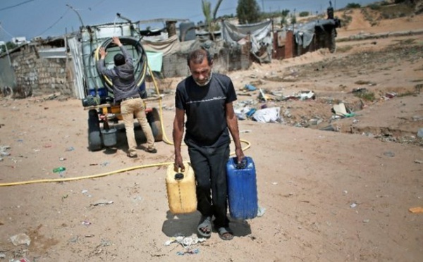 ​L’eau, le drame humanitaire insoluble de Gaza
