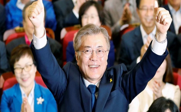 Corée du Sud: large victoire de Moon Jae-in à la présidentielle