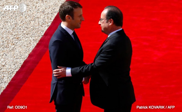 Emmanuel Macron officiellement investi président de la République