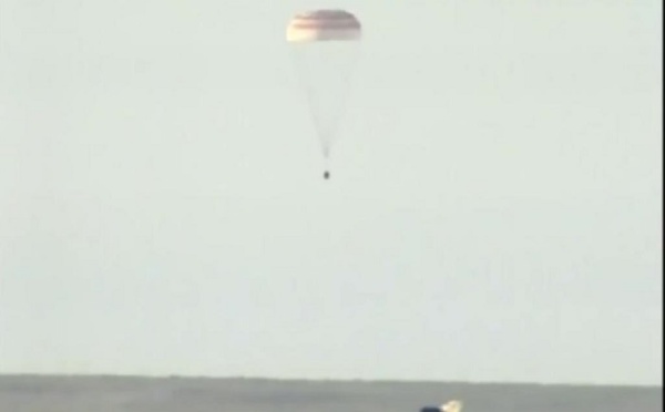Espace: les astronautes Pesquet et Novitski ont atterri au Kazakhstan