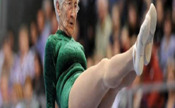 ​A 92 ans, la gymnaste Johanna Quaas finit 5ème au Turnfest de Berlin