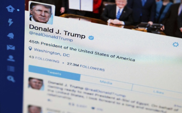 Twitter: Des utilisateurs bloqués par Donald Trump attaquent le président américain en Justice