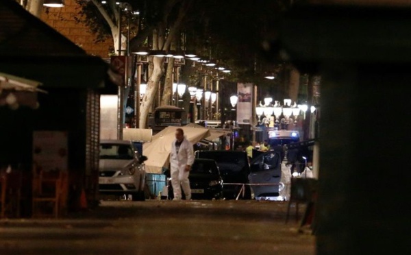 Attentat de Barcelone: le conducteur en fuite, un Marocain et un Espagnol arrêtés