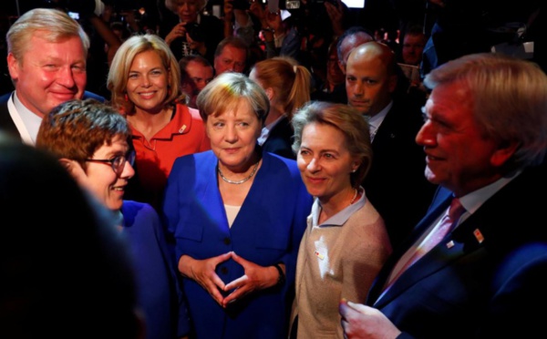 (Vidéo) - Merkel remporte les élections législatives allemandes, l'extrême droite avance à grands pas 