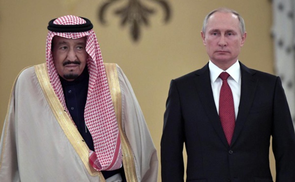 A Moscou : Poutine et le roi Salman d'Arabie Saoudite réchauffent des relations longtemps glaciales