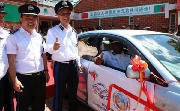 ​Des Chinois recrutés comme policiers en Zambie