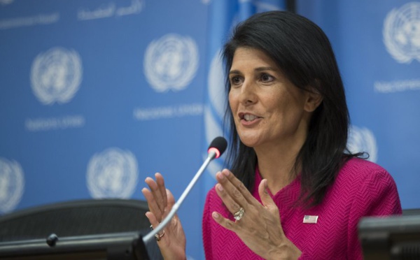 Nikki Haley avertit : "Les Etats-Unis vont implanter leur ambassade en Israël à Jérusalem que cela plaise à l'Onu ou non"