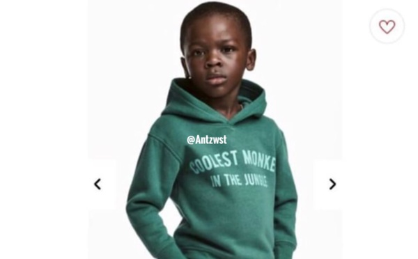 Vidéo - La marque anglaise H&amp;M et son Sweat à caractère raciste qui enflamme le web