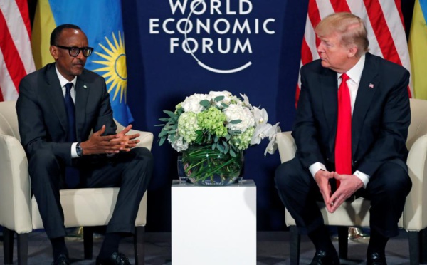 A Davos, Trump adresse «ses sentiments chaleureux» aux dirigeants africains