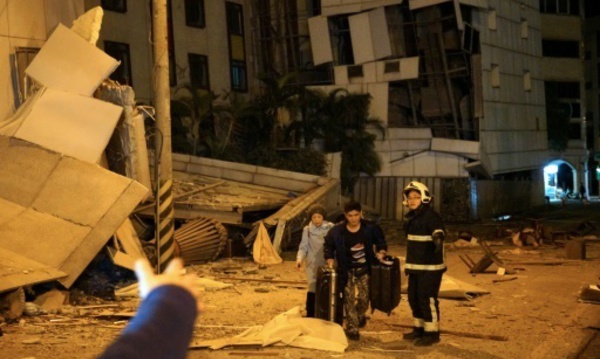 Taiwan : Un séisme fait deux morts et 114 blessés