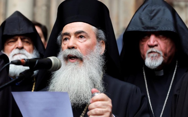 Jérusalem: les églises chrétiennes ferment le Saint-Sépulcre