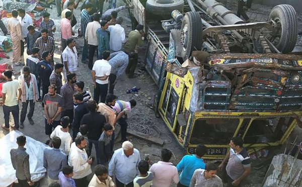 Inde : Au moins 25 morts dans un accident de camion