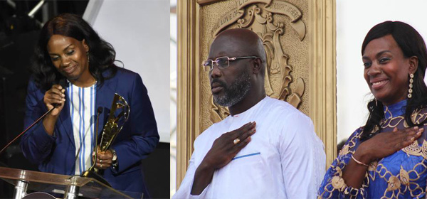 ​ CAF : la femme de George Weah nommée ambassadrice du football féminin