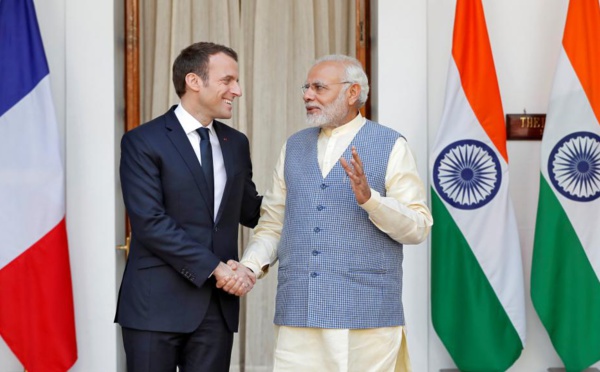 Macron en Inde pour relancer le partenariat stratégique franco-indien