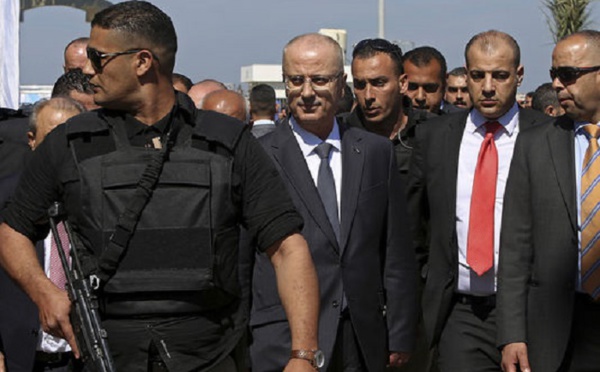 Tentative d’attentat contre le premier ministre palestinien à Gaza