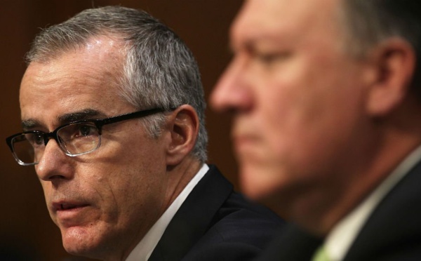 Etats-Unis : l'ancien numéro 2 du FBI limogé par Trump