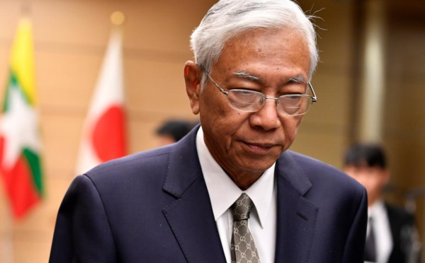 Démission du président birman, un proche d'Aung San Suu Kyi