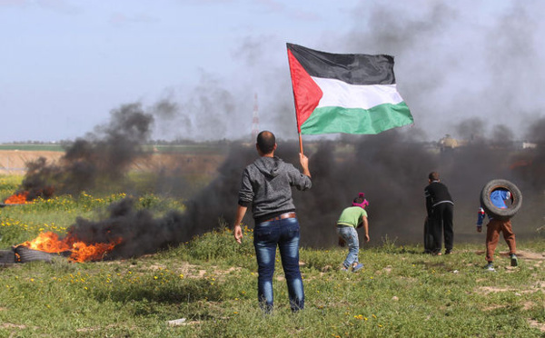 Quatre Palestiniens tués dans une explosion près de la frontière israélienne à Gaza