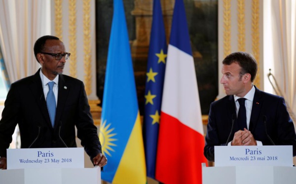 Emmanuel Macron soutient la candidature rwandaise à la tête de la Francophonie