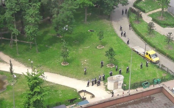 ​Action au Parc Maximilien pour déloger quelque 150 migrants