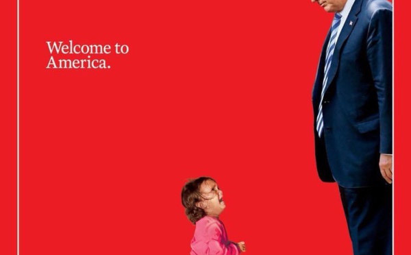 La Une choc du Times sur le Président Trump : "Bienvenue en Amérique"