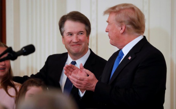 ​Etats-Unis: Donald Trump nomme le conservateur Brett Kavanaugh à la Cour suprême