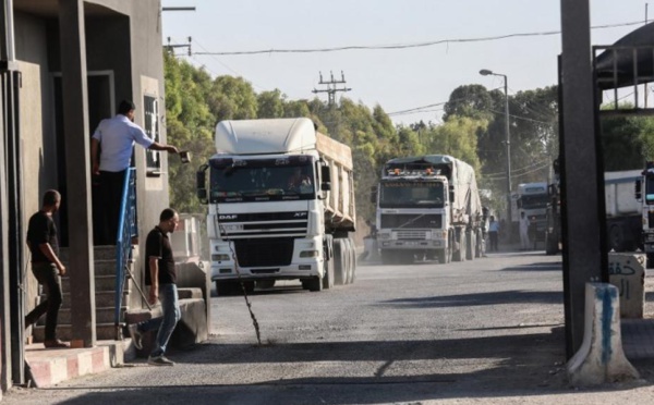 ​Israël ferme le seul point de passage de marchandises vers la bande de Gaza