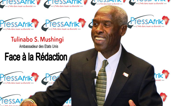 L'Ambassadeur des USA Face à la Rédaction de PressAfrik...