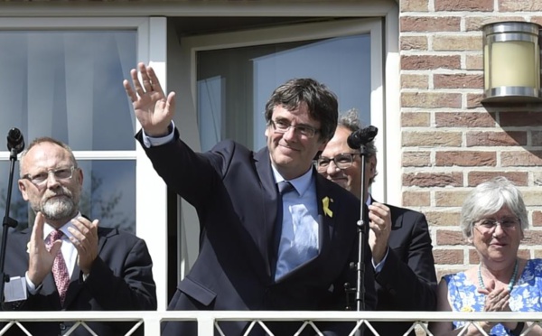 L’indépendantiste catalan Puigdemont va continuer son combat depuis la Belgique