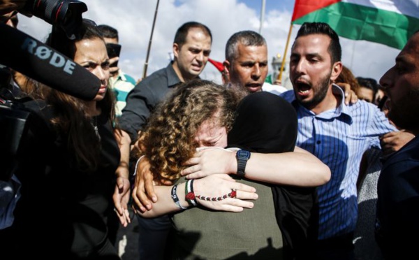  Israël: L'activiste Palestinienne Ahed Tamimi A été Libérée De Prison
